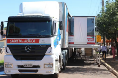 Imagem da notícia Carreta da Justiça inicia hoje atendimentos gratuitos em Alcinópolis; Serviços seguem até terça-feira